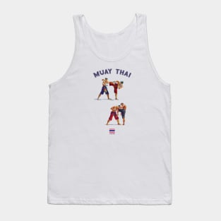 Traditional Muay Thai Kickboxing Thailand Tank Top